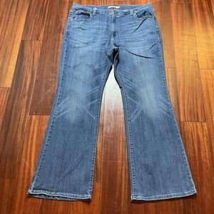 Levis Jeans Womens 18W (39x30) 726 Flare Blue Denim Stretch Boho Hipster Western